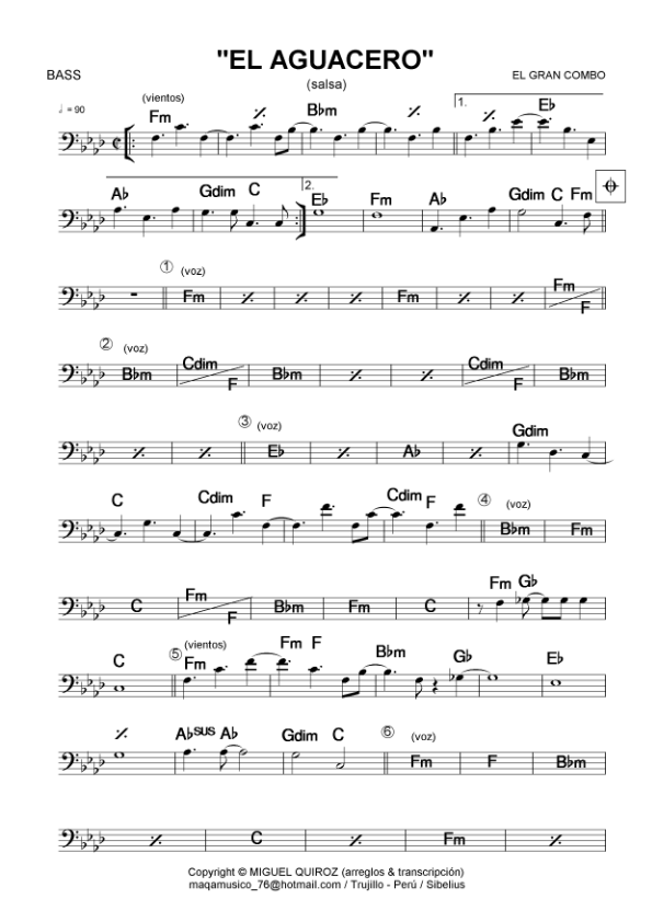 La imagen puede contener una previsualizacion de una partitura